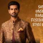 Sangeet unstitched fabric for custom wedding party outfits