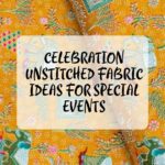 Celebration Unstitched Fabric for Festive Wear Styling