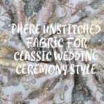 Vidai Unstitched Fabric for Emotional Bridal Farewell Wear