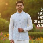 Sangeet unstitched fabric for custom wedding party outfits