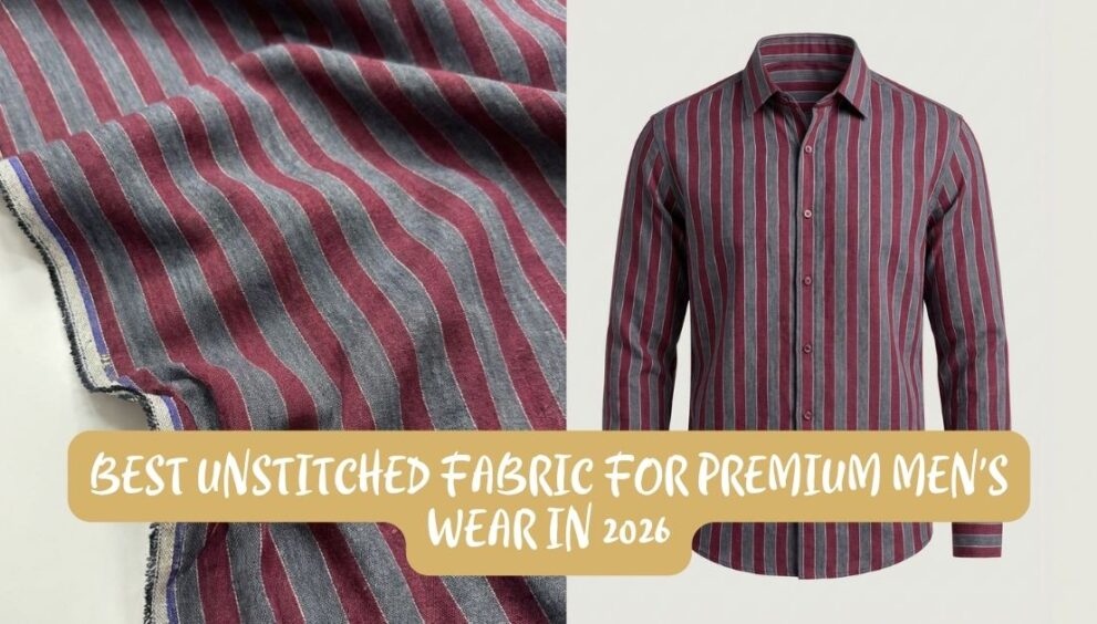 Best Unstitched Fabric for Premium Men's Wear in 2026
