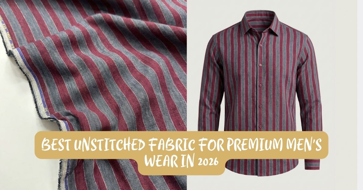 Best Unstitched Fabric for Premium Men's Wear in 2026