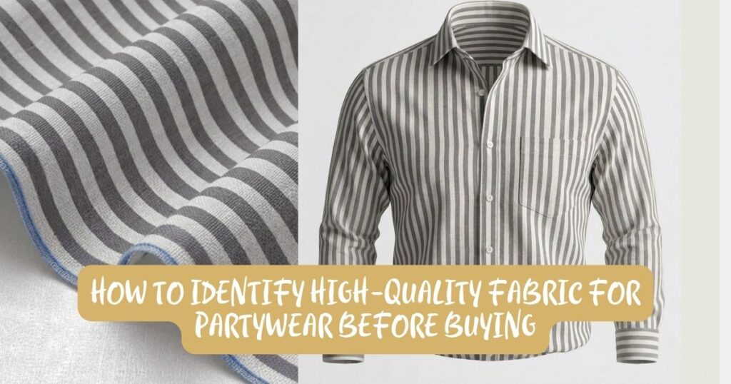 Sadev Fabric - How to Identify High-Quality Fabric for Partywear Before Buying