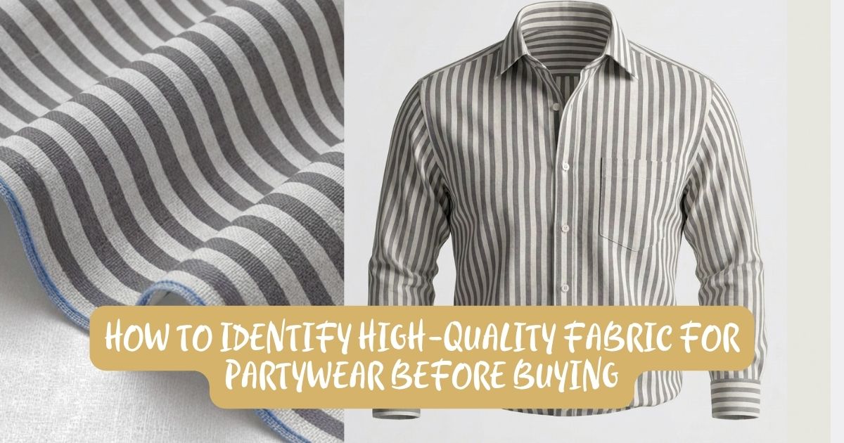 Sadev Fabric - How to Identify High-Quality Fabric for Partywear Before Buying