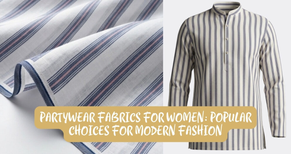 Partywear Fabrics for Women: Popular Choices for Modern Fashion