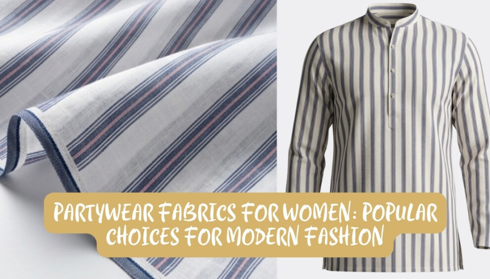 Partywear Fabrics for Women: Popular Choices for Modern Fashion